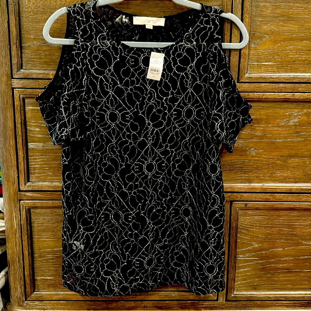 Loft new with tag lace, top, and size medium